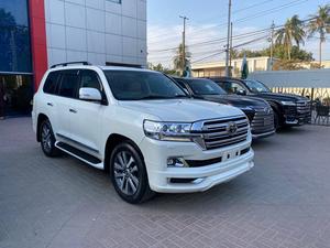 Toyota Land Cruiser ZX
Model: 2017
Mileage: 51,000 km
Reg Year: 2018

*Original TV + 4 cameras 
*Cool box
*Back autodoor 
*Rear Entertainment
*Sunroof
*Radar 
*7 seater

Calling and Visiting Hours

Monday to Saturday

11:00 AM to 7:00 PM