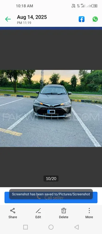 Toyota Corolla 2015 for Sale in Lahore Image-1