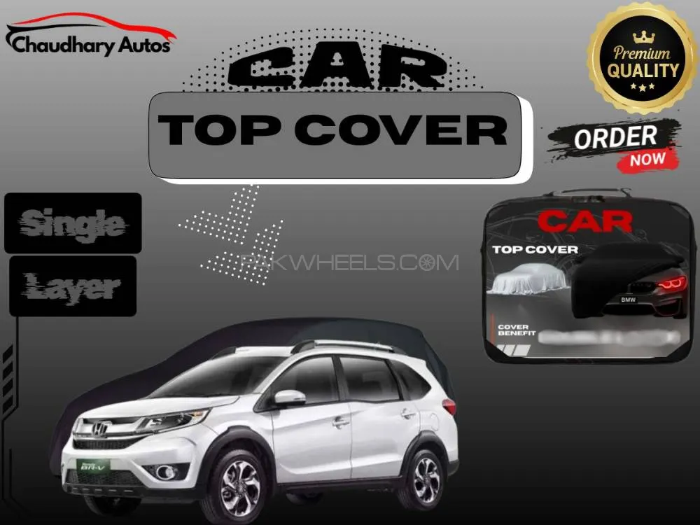 Honda BR-V 1st Generation (2017–2022) | Single Layer | Waterproof Parachute Top Cover Image-1