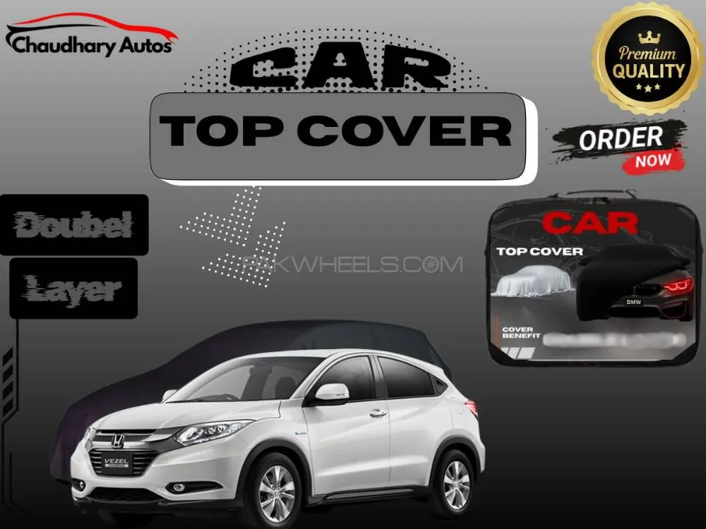 Honda Vezel 1st Generation (2013–2021) Top Cover | Double Layer | Waterproof & Scratch Resistant Image-1