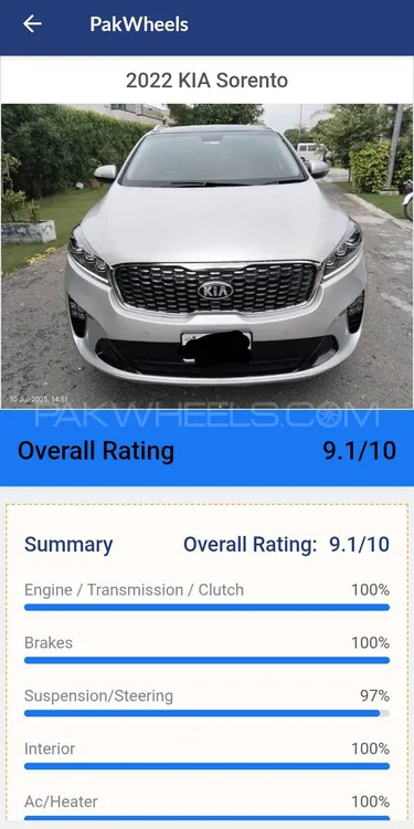KIA Sorento 2022 for Sale in Lahore Image-1