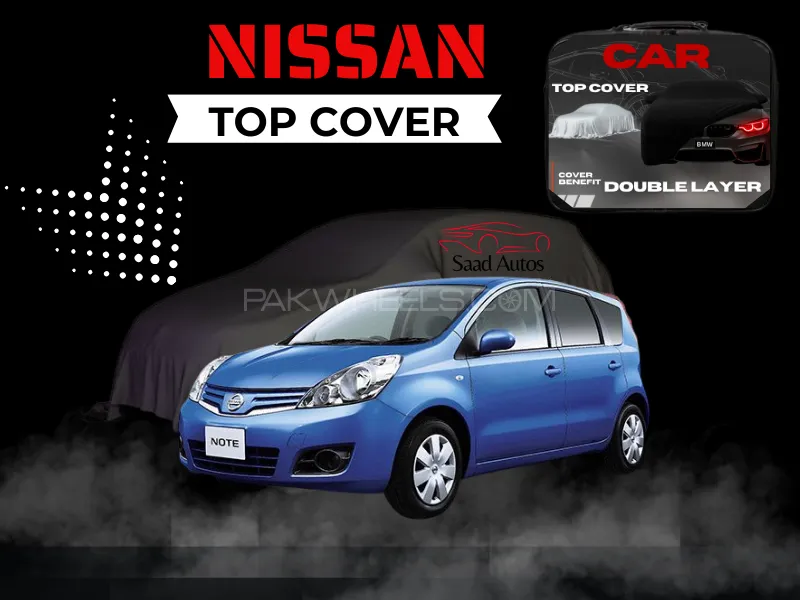Nissan Note 2012–2020 Double Layer Car Cover | Waterproof | UV & Scratch Protection Image-1
