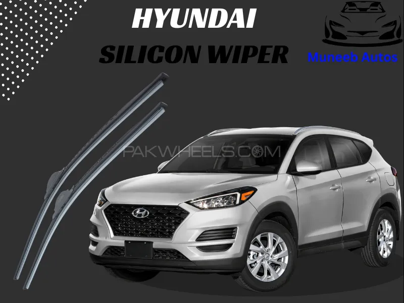 Silicon Soft Rubber Wiper Blade for Hyundai Tucson 2020-2024 – Premium Aero Design Image-1