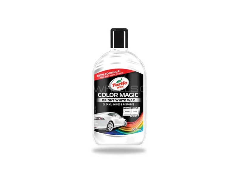 Turtle Wax Color Magic Car Polish White – 500ml Image-1