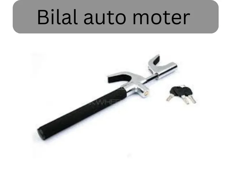 Universal Extendable Car Steering Wheel Lock – Heavy Duty Anti-Theft Protection Image-1