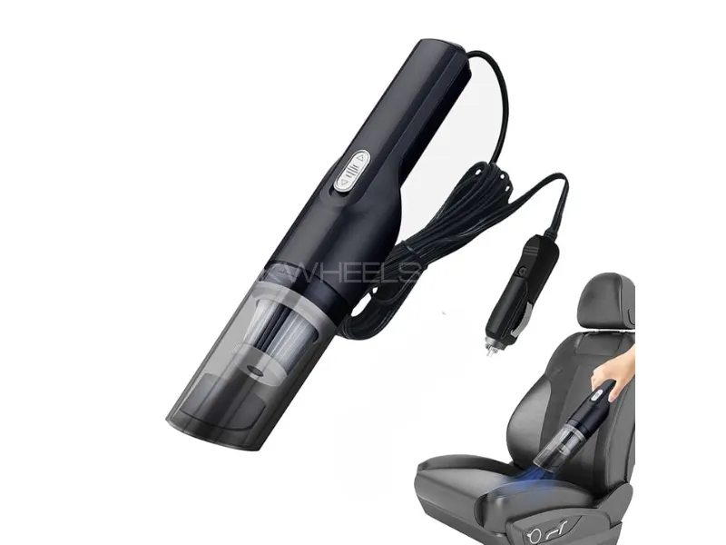 Mini 12V Portable Car Vacuum Cleaner | High Suction, Compact & Easy to Use Image-1