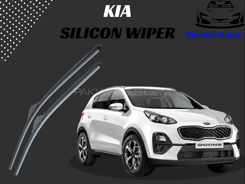 Silicon Soft Rubber Wiper Blade for KIA Sportage 2020-2024 – Premium Aero Design Image-1
