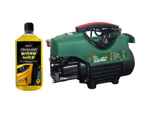 Safeer High Pressure Washer 95S7 – 150 BAR, 2800 RPM - Free Shampoo 500ML Safeer High Pressure Washer 95S7 – 150 BAR, 2800 RPM - Free Shampoo 500ML