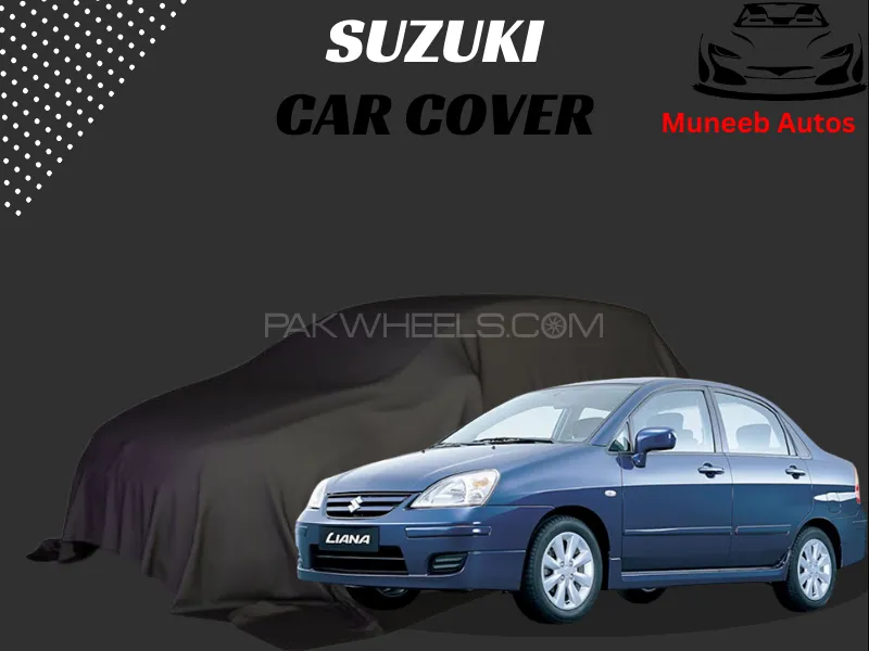 Suzuki Liana 2006-2014 Double Layer Car Top Cover – Grey, Waterproof, Heat Proof, Anti-Scratch Image-1