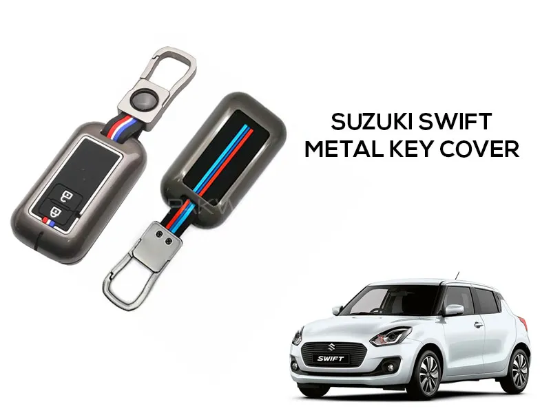 Suzuki Swift Premium Metal Car Key Cover Luxury Zinc Alloy Car Key Image-1
