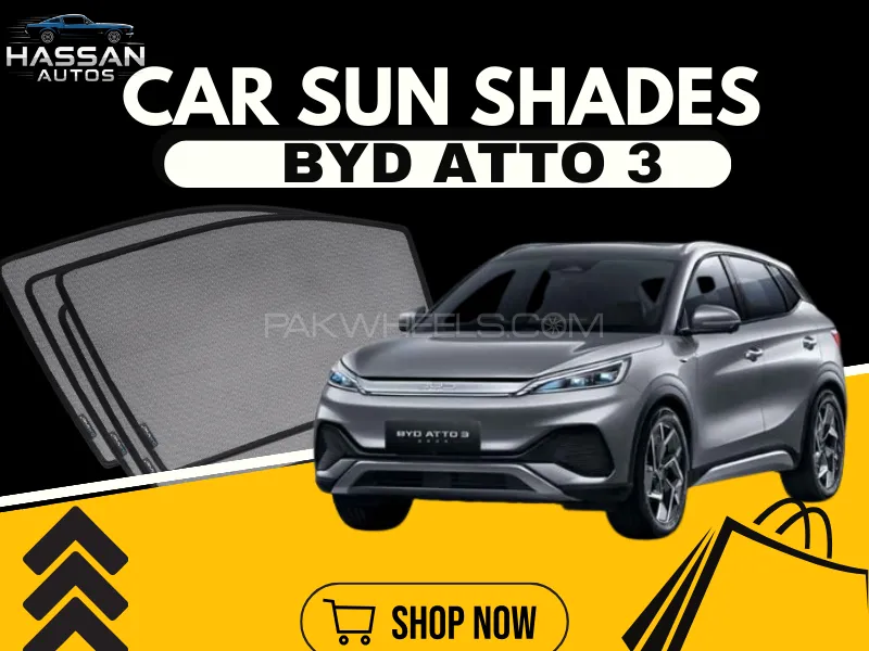 BYD Atto 3 2025 SUV Custom Window Sun Shades – Premium UV Protection & Heat Control Image-1