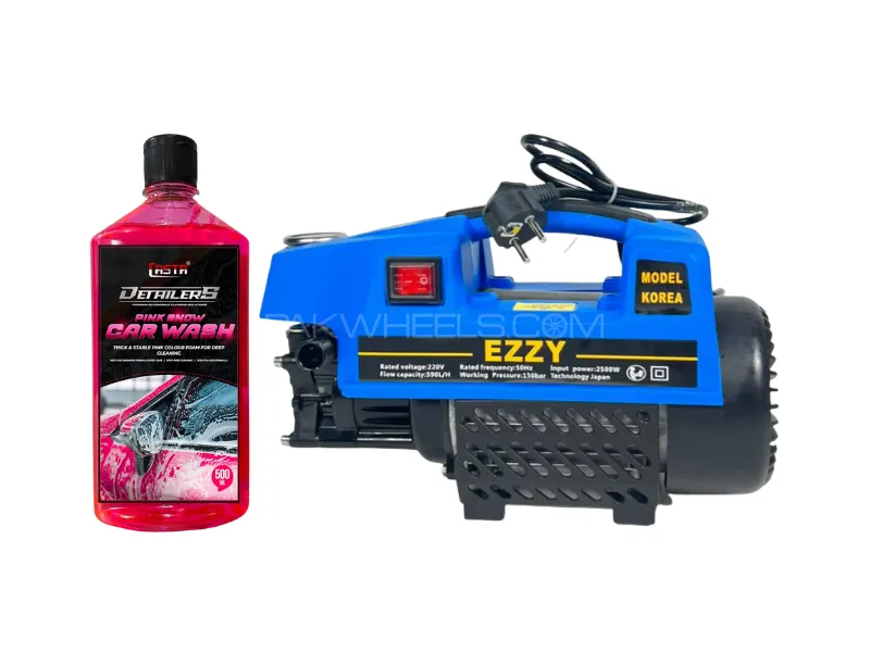 Ezzy High Speed Pressure Washer | 2-in-1 Gun, 2500W Induction Copper Motor, 150Bar  Image-1