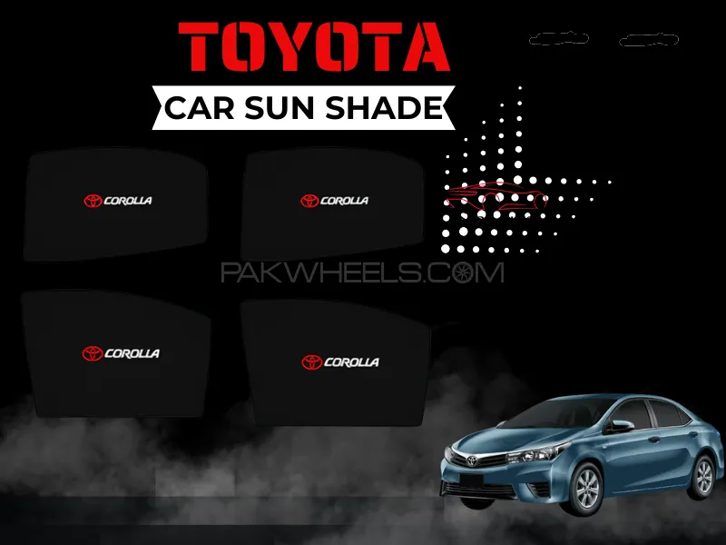 Toyota Corolla 2009-2013 Window Sunshade | UV Protection | Heat Resistant | Easy Fit Image-1