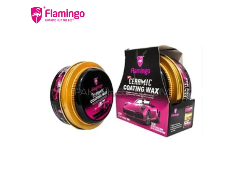 Flamingo Ceramic Coating Wax 300gm | High Gloss Shine & Long-Lasting Protection Flamingo Ceramic Coating Wax 300gm | High Gloss Shine & Long-Lasting Protection Image-3
