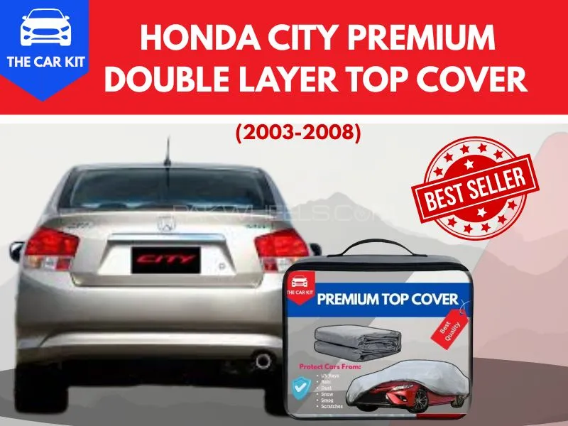 Honda City 2003–2008 Premium Double Layer Top Cover – Elite Protection | Waterproof & UV-Resistant Image-1
