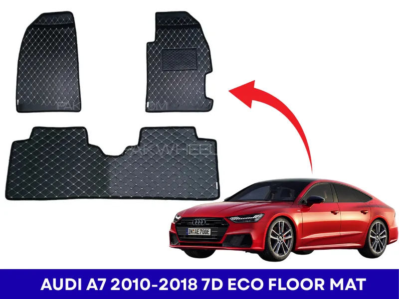 Audi A7 7D ECO Floor Mats - Model 2010-2018 Image-1