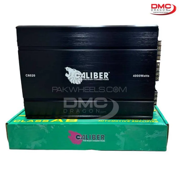 Caliber C6020 Max Powers 4000W Amplifier Four Channels Image-1