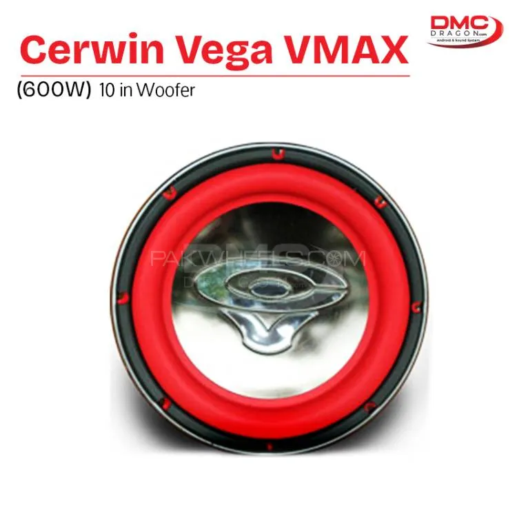 Cerwin Vega VMX-10 VMax 10 in 600W Subwoofer Original Image-1