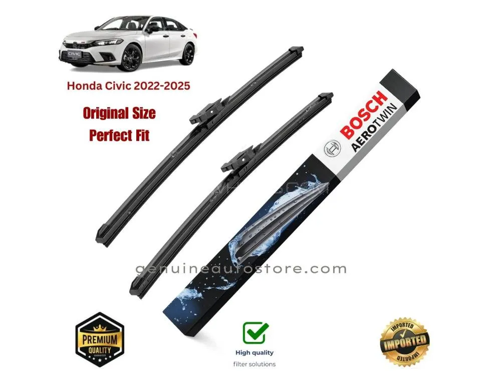 CIVIC 2022-2025 BOSCH WIPER BLADE SET 2 PIECES Image-1