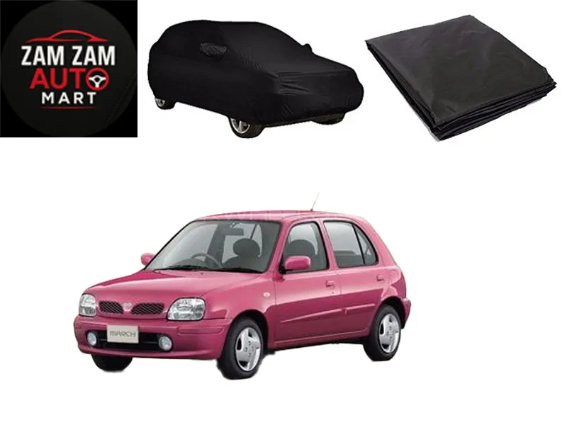 Nissan March Model 1992-2001 High Quality Black Coated Top Cover Image-1