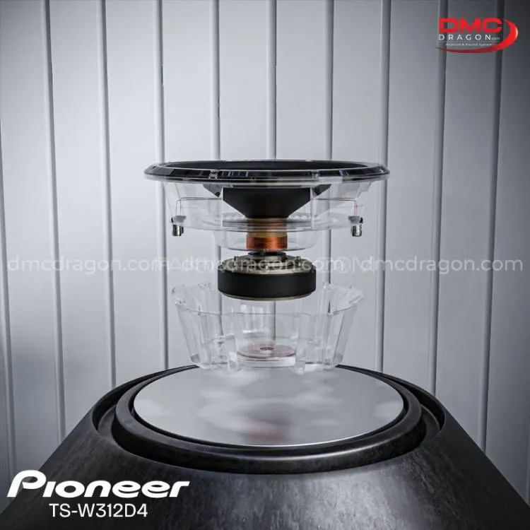 Pioneer TS-W312D4 Car Subwoofer 12 in 1600W Dual Magnet Drive Original Pioneer TS-W312D4 Car Subwoofer 12 in 1600W Dual Magnet Drive Original Image-8