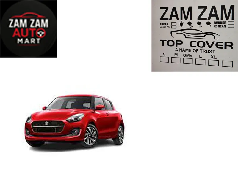Suzuki Swift Model 2022-2025 Microfiber Car Top Cover Image-1