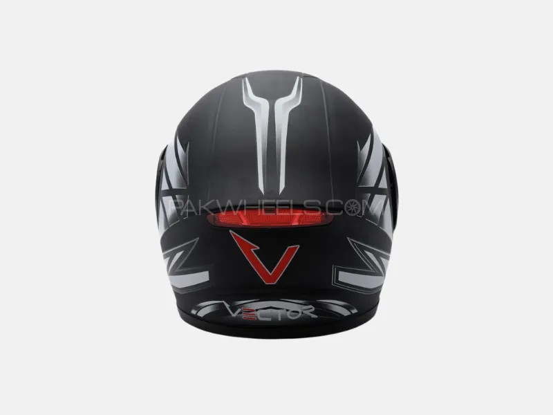 Vector Full-Face Helmet – Black with Random Stylish Graphics Vector Full-Face Helmet – Black with Random Stylish Graphics Image-12