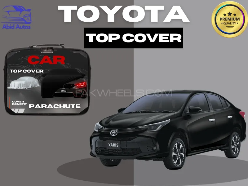 Toyota Yaris | Parachute Car Top Cover |100% Waterproof | UV Resistant | Durable Protection Image-1