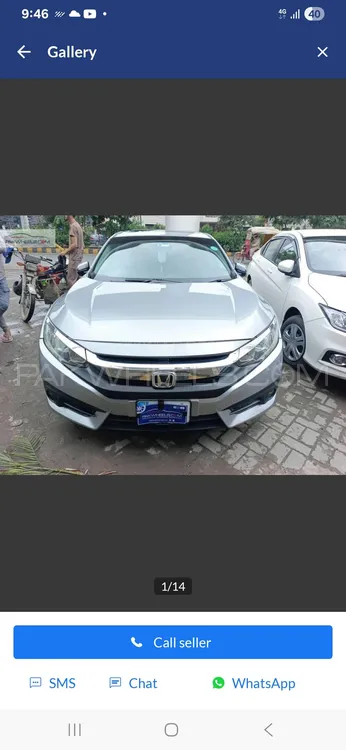 Honda Civic 2016 for Sale in Lahore Image-1