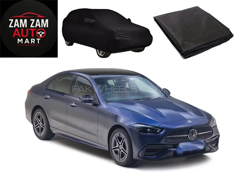 Mercedes C200 Model 2022-2025 High Quality Black Coated Top Cover Image-1