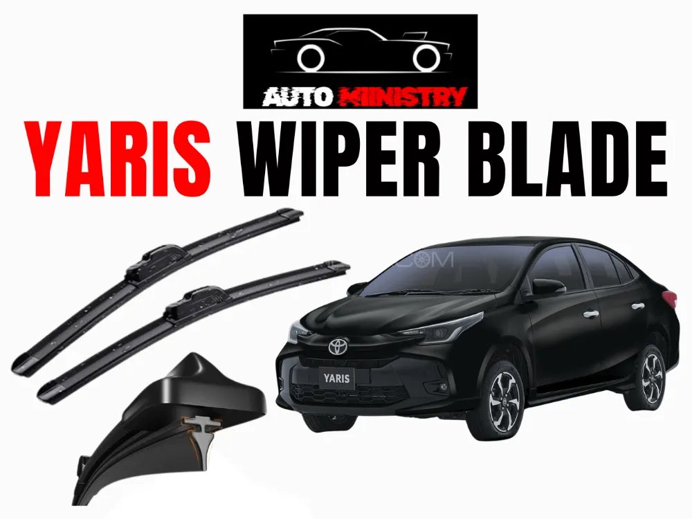 Soft Rubber Wiper Blade for Toyota Yaris 2020–2024 – Streak-Free & Quiet Image-1