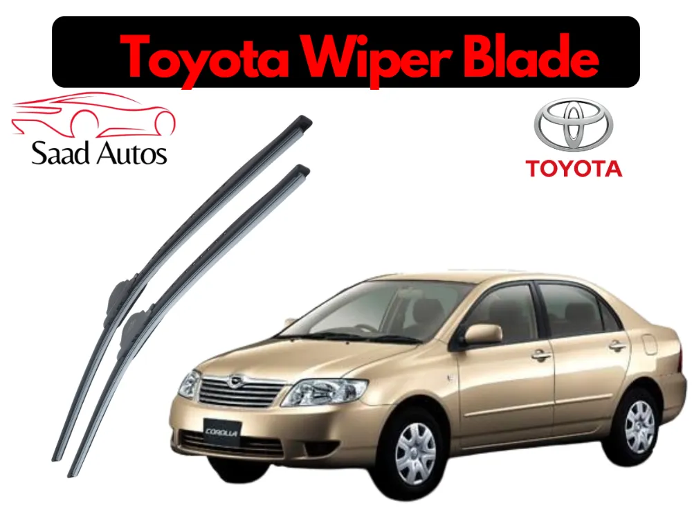 Toyota Corolla 2000-2006 | Premium Wiper Blades | Clear Vision | Durable & Easy Fit Image-1