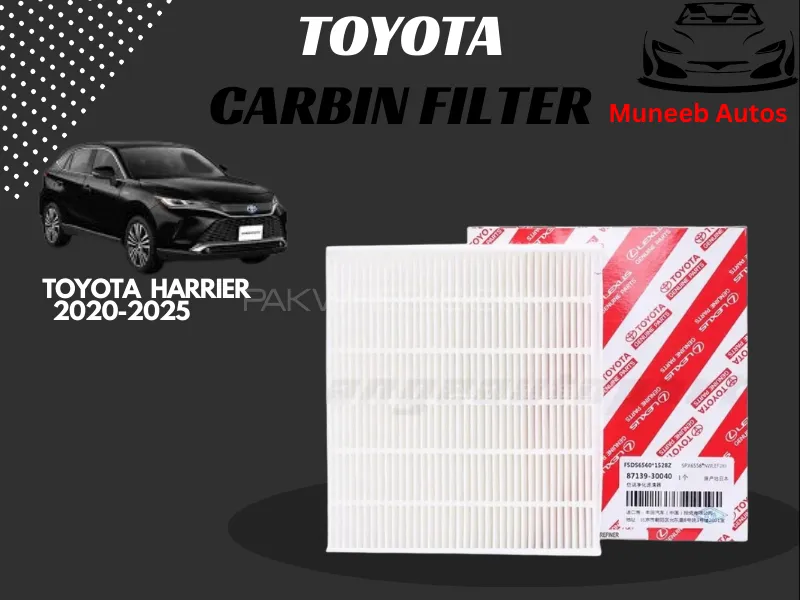 Toyota Harrier 2020–2025 Premium Quality Cabin Filter – Imported & Durable Performance Image-1