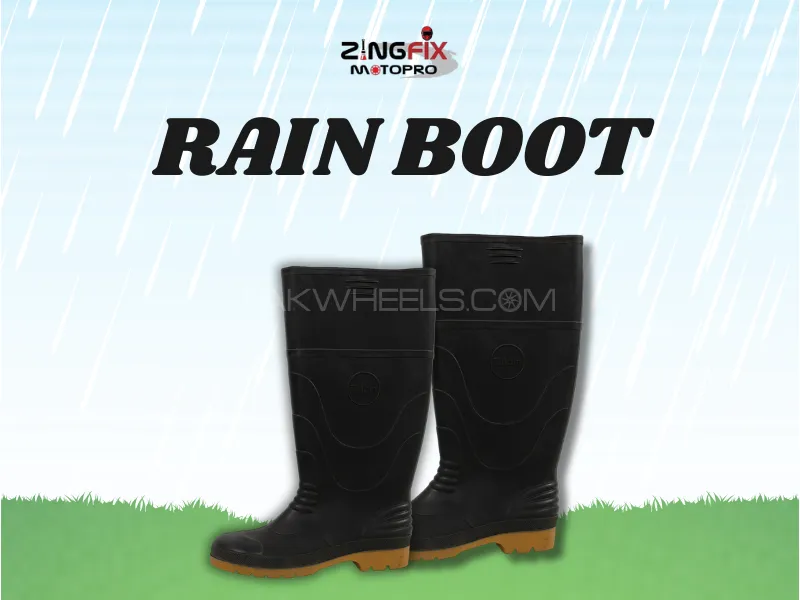 Waterproof Rain Boots – Size 43 Image-1