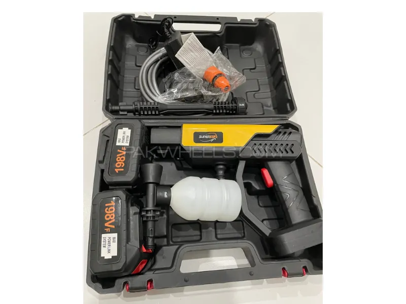 6 in 1 Nozzle - Imported Wireless Pressure Washer Gun - Dual Battery 198V 6 in 1 Nozzle - Imported Wireless Pressure Washer Gun - Dual Battery 198V Image-16