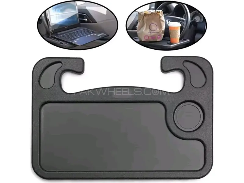 Car Steering Wheel Dining Table Car Multi Function Tray Image-1