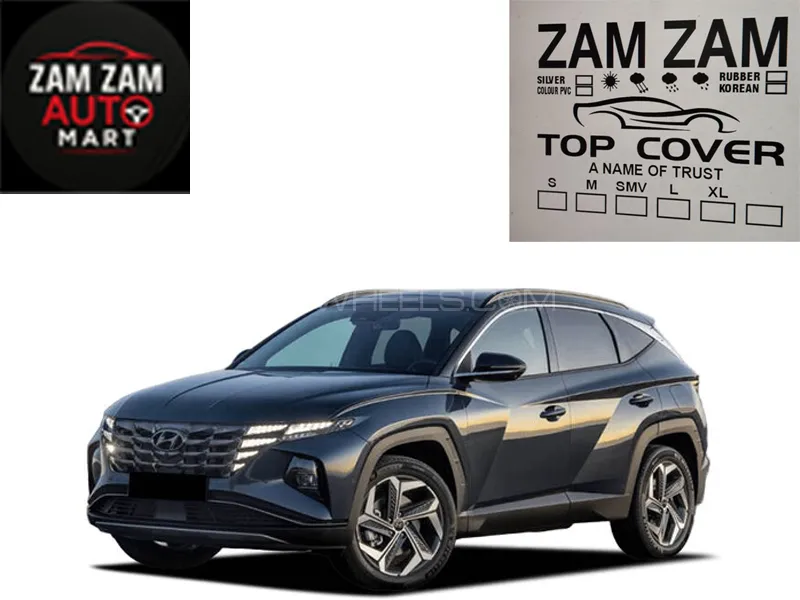 Hyundai Tucson Model 2020-2024 Microfiber Top Cover Image-1