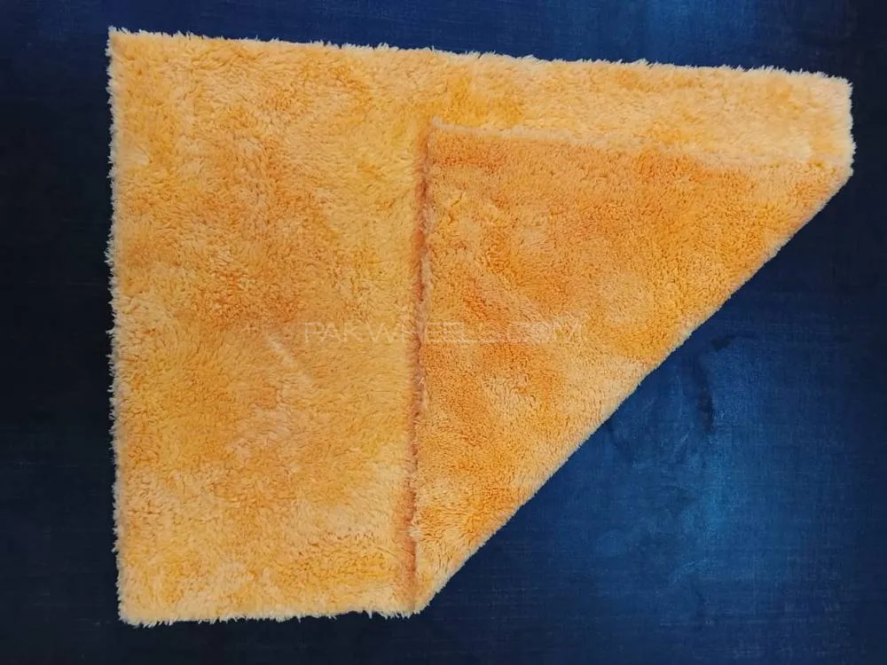 Microfiber ajless towel  hiquality For Car  Caring   Size 30*40 Image-1