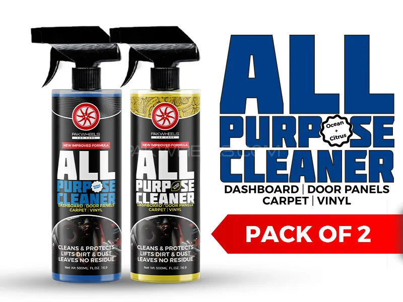PakWheels All-Purpose Cleaner – Ocean Scent + Citrus Scent |Pack Of 2 |  Image-1
