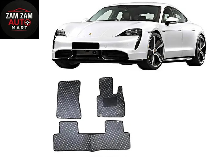 Porsche Taycan 7D Floor Mat 3PCS - Model 2019-2025 Image-1
