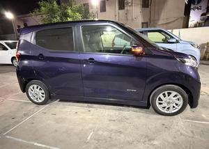 Fresh Import 
No.1 Japan Quality
Highway Star X Pro Pilot Edition 
Original Tv With Apple Car Play 
Adaptive Cruise Control 
2022 Model
Shiny Purple Colour
Low Mileage 48446 km
100% Electric
20 kWh lithium-ion Battery	
Limited Edition 
Electric range 180 km According to 
Nissan Motor Corporation Japan 
Electronic Parking Break
Zero Emission
Push Start Engine / Intelligent Key
Auto Ac Touch Panel
LED Head Lump
Super UV Cut Doors Glass
Intelligent Around View Monitor
Genuine Verifiable Auction Sheet
3.5 Grade and Auction Sheet Attach For Satisfaction
9 Inch Navigation System
Back Camera
Remote Door Mirror
Abs Braking System
Traction Control
Hid Headlights
Retractable Side Mirrors With Indicators
Winker Mirror
Digital Climate Control Air Conditioning System
6 Air Bags for Perfect Safety
All Power Windows
Multimedia Steering
Engine In Clean & Good Condition
Clean Interior & Exterior
Power Steering
Dual SRS Air Bag
High Quality Luxury Hatchback
Brand New Tyres