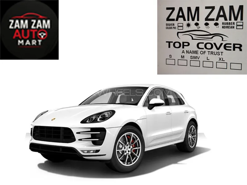 Porsche Macan Model 2014-2018 Microfiber Top Cover Image-1