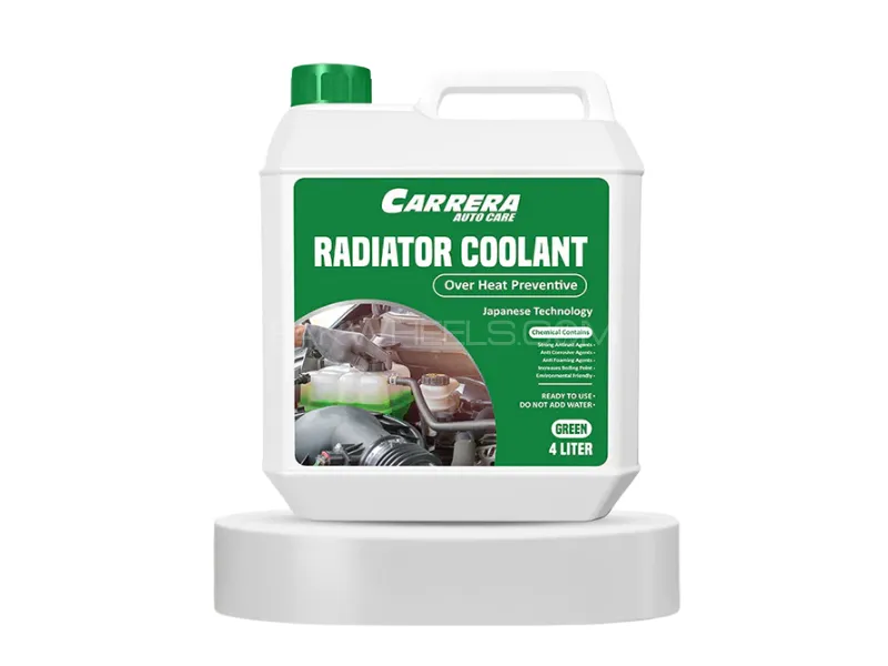 Carrera Green Radiator Coolant – 4L Heat-Preventive Long Life Engine Protection Image-1