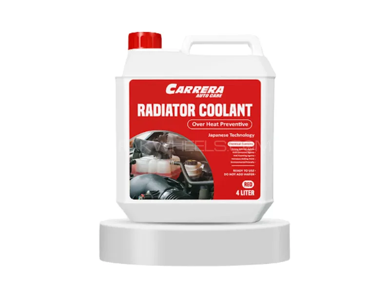 Carrera Long Life Red Coolant – 4L Heat-Preventive Engine Protection Fluid Image-1