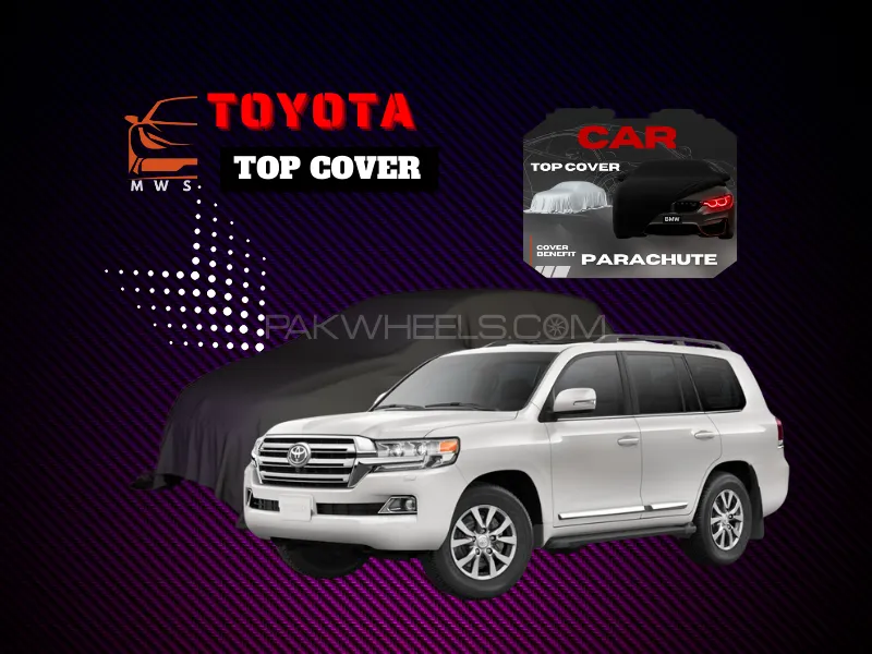 Toyota Land Cruiser Prado Top Cover | Parachute Fabric | Waterproof & Dustproof Image-1