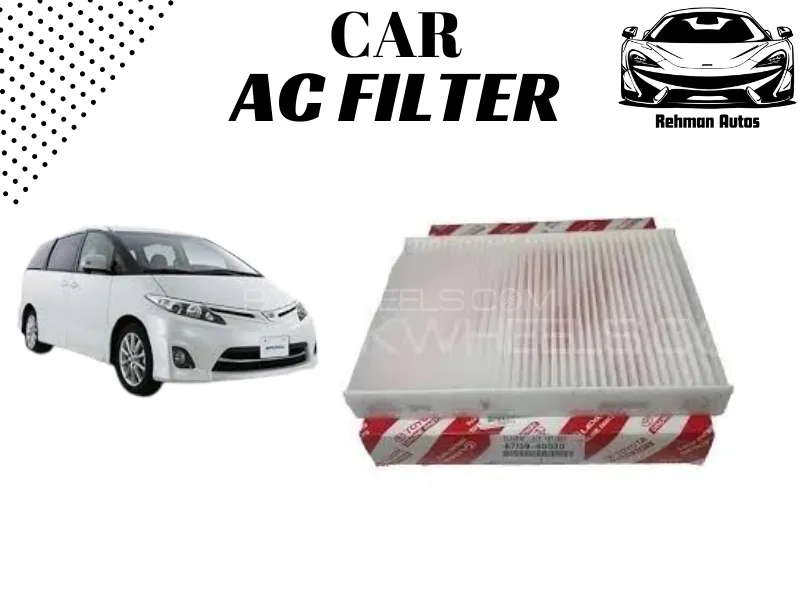 Premium Cabin AC Filter for Toyota Estima 2006–2019 – High Filtration Efficiency Image-1
