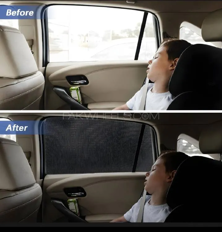 BYD ATTO 3 Custom Fit Window Curtains Shades 4 Pcs 2025- 2026 - Sun Shades For BYD ATTO 3 Image-1