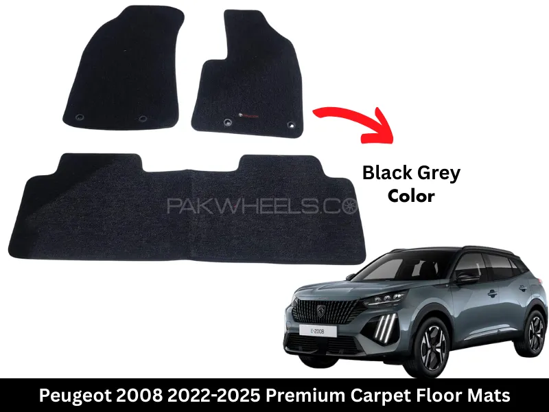  PEUGEOT 2008 PREMIUM CARPET FLOOR MAT Image-1