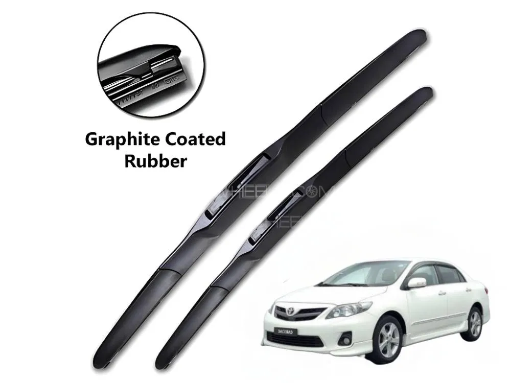 Toyota Corolla 2009-2013 Genuine OEM Hybrid Wiper Blades Pair. Image-1