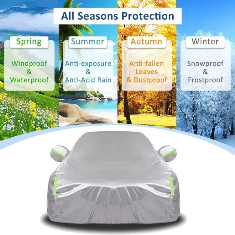 Kia Sportage Top Cover | Side Mirror Pockets | Reflector Strips | 100% Dust & Water Proof Kia Sportage Top Cover | Side Mirror Pockets | Reflector Strips | 100% Dust & Water Proof Image-3